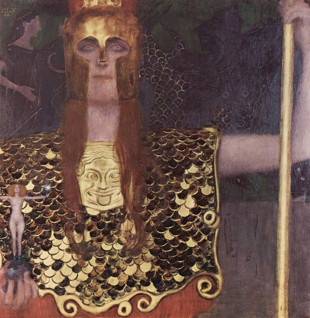 Pallas-Athena-Gustav-Klimt-1898