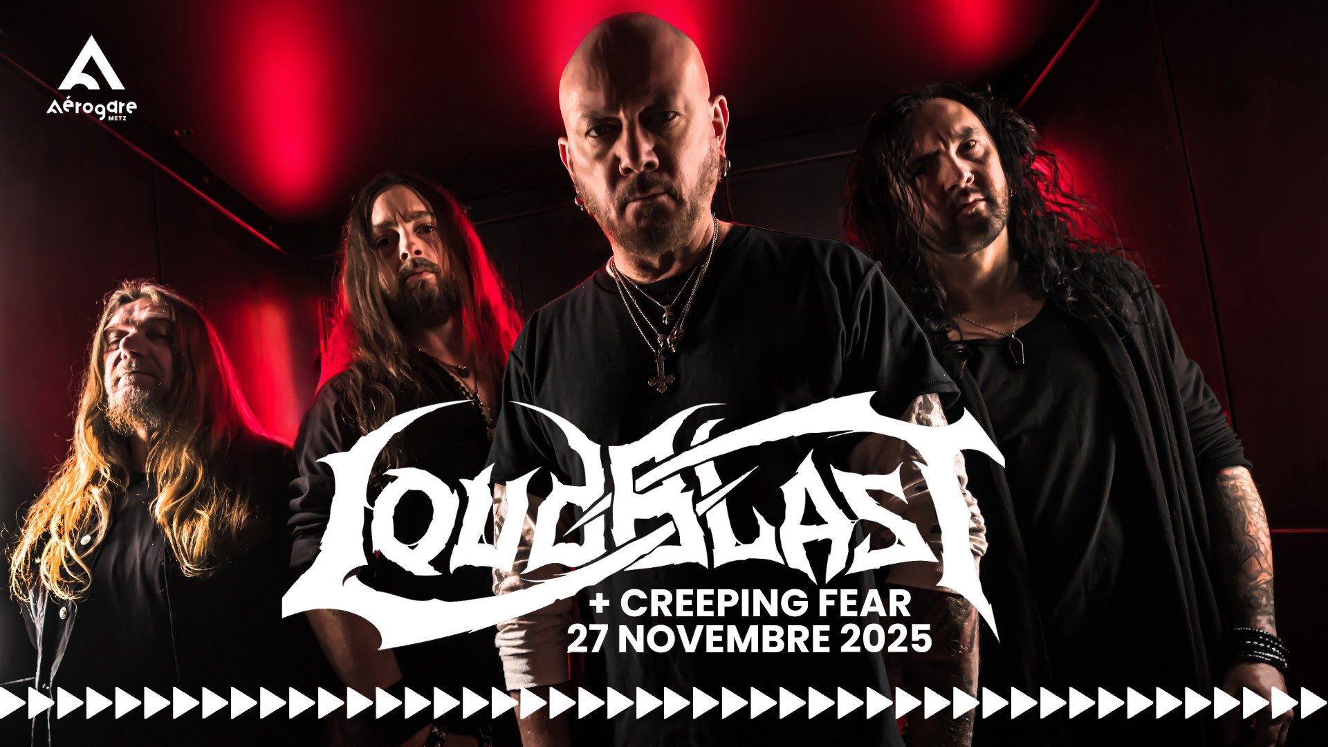 Loudblast CF aerogare affiche