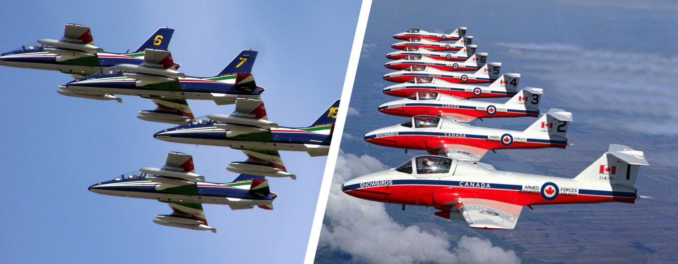 Frecce Tricolori & Snowbirds